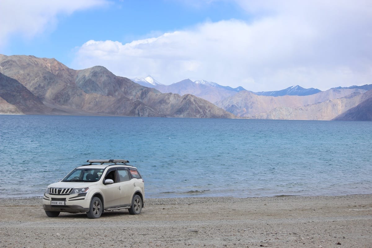 Magical waters of Pangong Tso