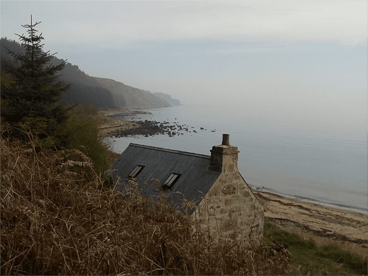 Sleep in one of the bothies of the Highlands