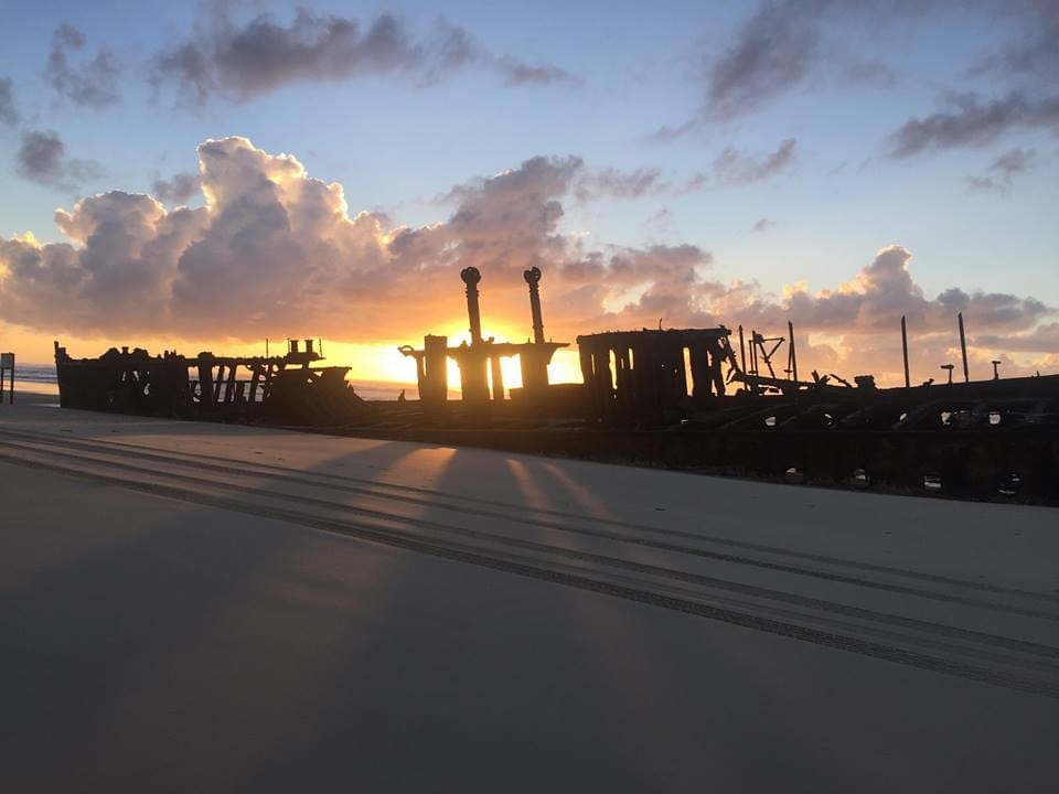 Off the beaten path of Fraser Island