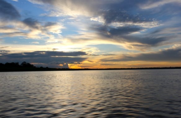 Villages and Pink Dolphins on the  Peruvian Amazon