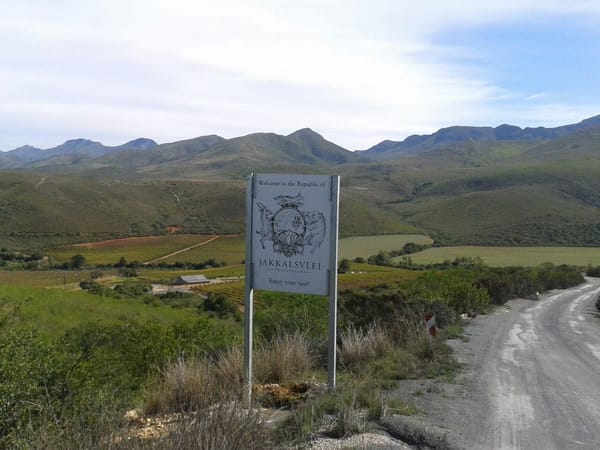 South Africa:  Garden Route Wine Tasting:  Jakkalsvlei Winery: photo 1