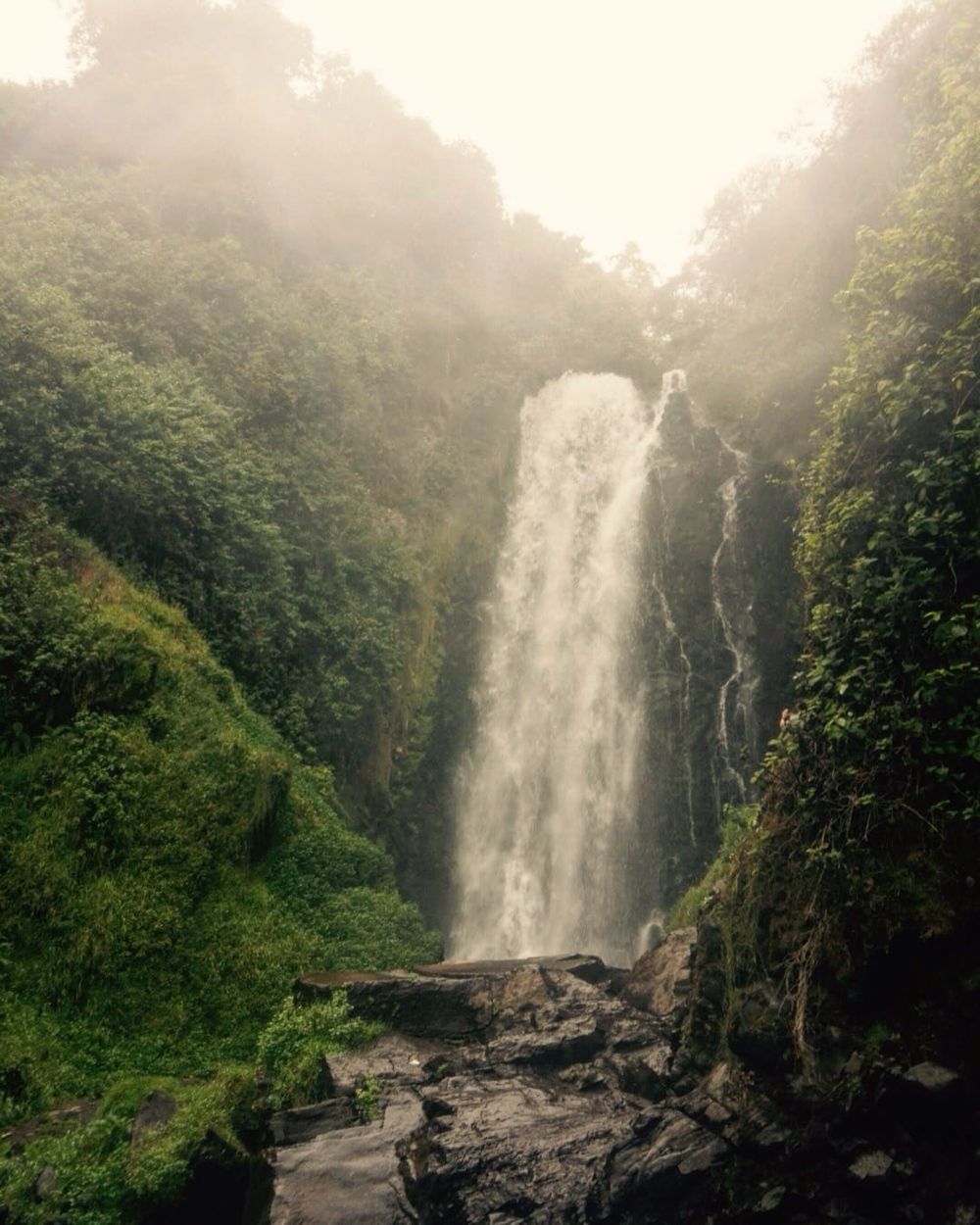 Peguche Waterfall, the perfect place to experience the Inti Raymi ritual