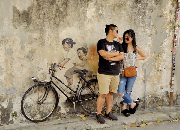 Malaysia's Street Art in George Town Penang: photo 9