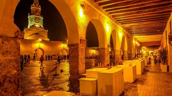 Cartagena: sunset and night life: photo 3