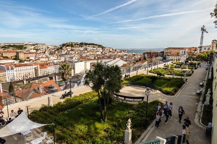 Top 5 parks and gardens in Lisbon