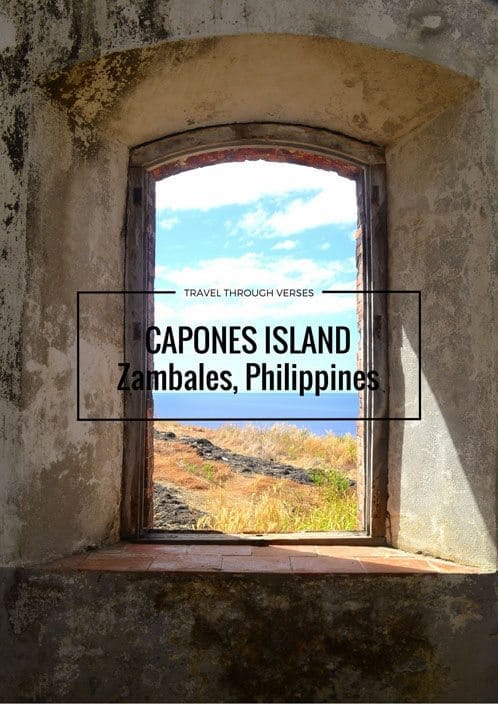 An abandoned lighthouse in Capones Island, Zambales