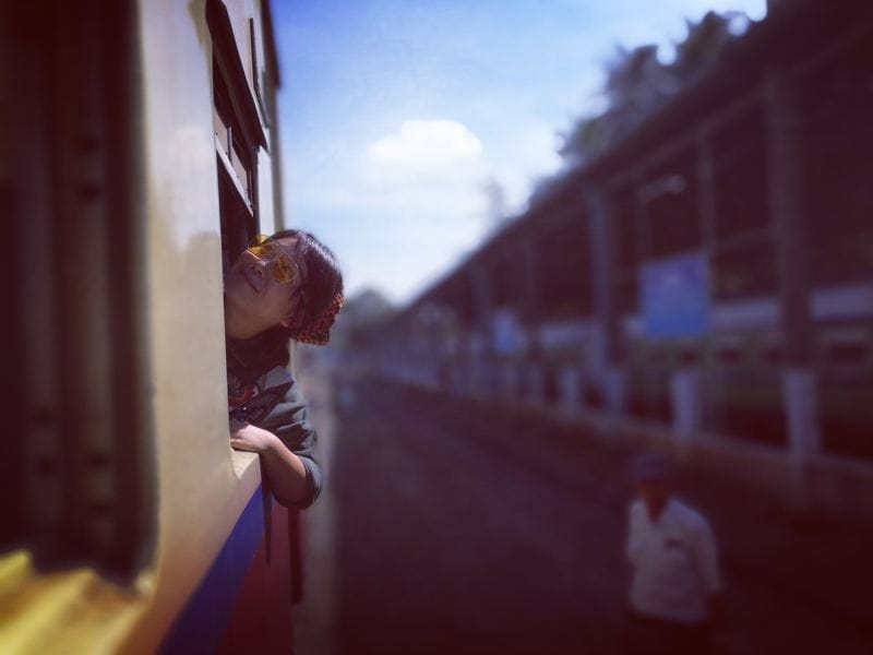 Local people’s daily life in Yangon