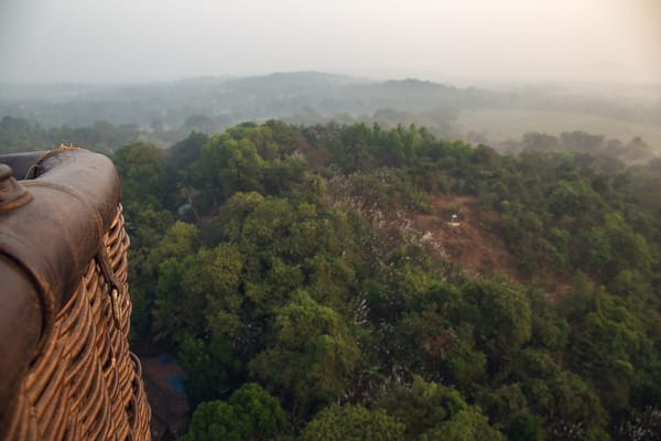 Hot air balloon in Goa: photo 2