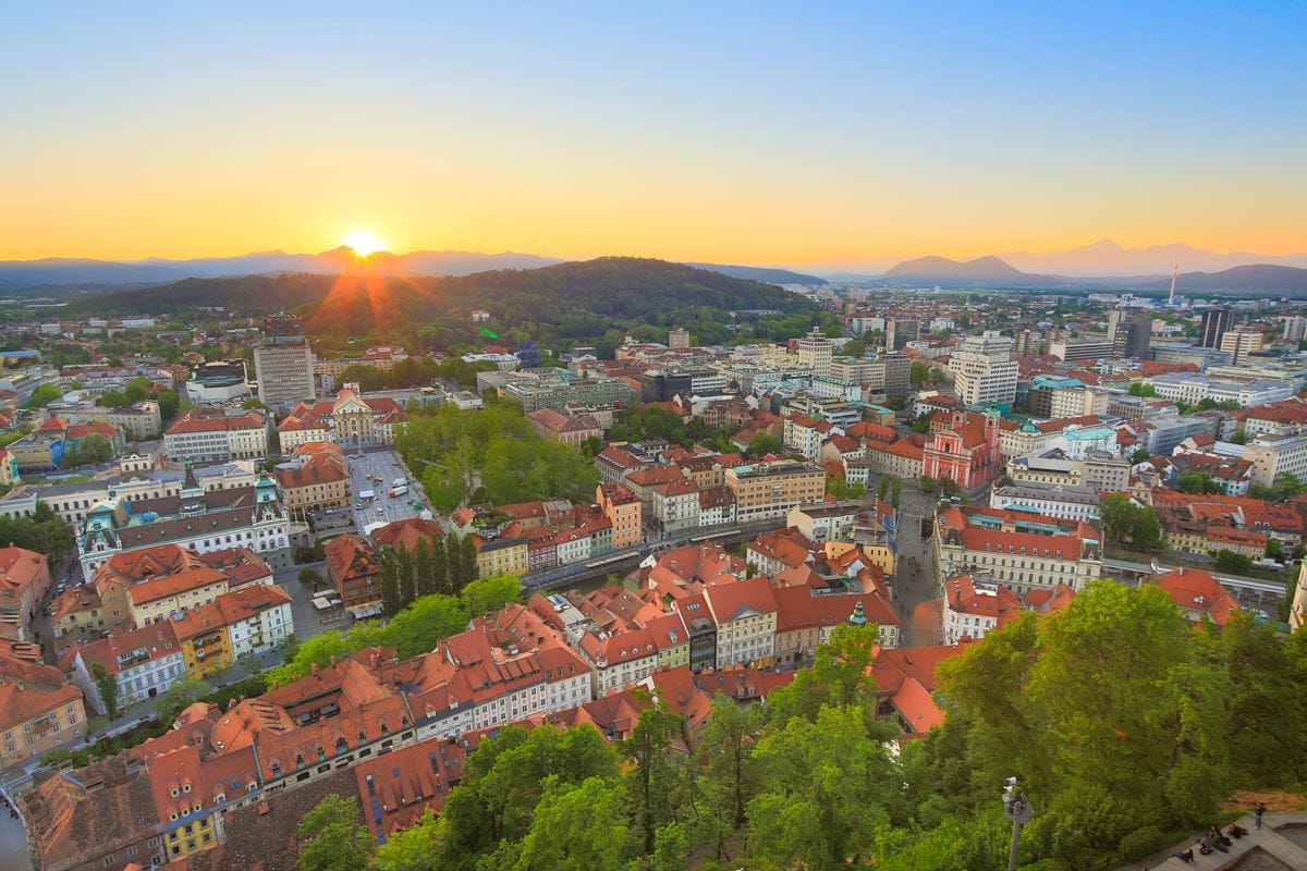 One day in Ljubljana - the city of dragon