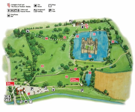 Medieval Bodiam Castle: photo 1