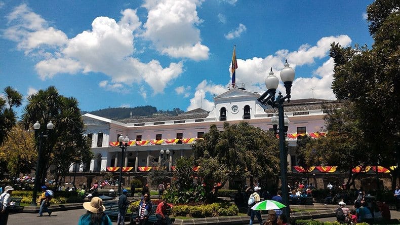 Welcome to Quito - The place where the GPS marks 0,0,0