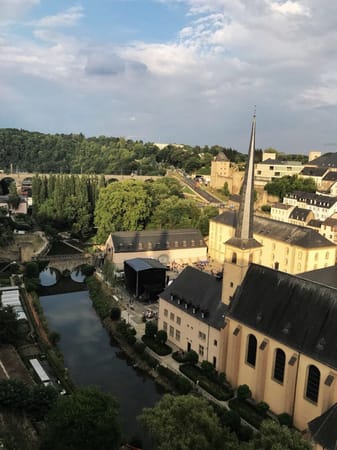 Grund District - The Beautiful Lower Town of Luxembourg: photo 1