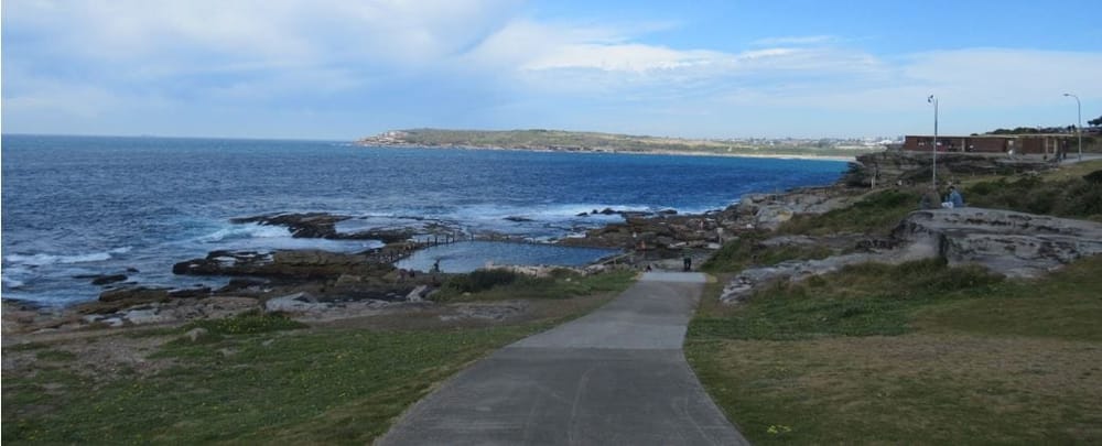 Coastal walk from Maroubra to Coogee Beach