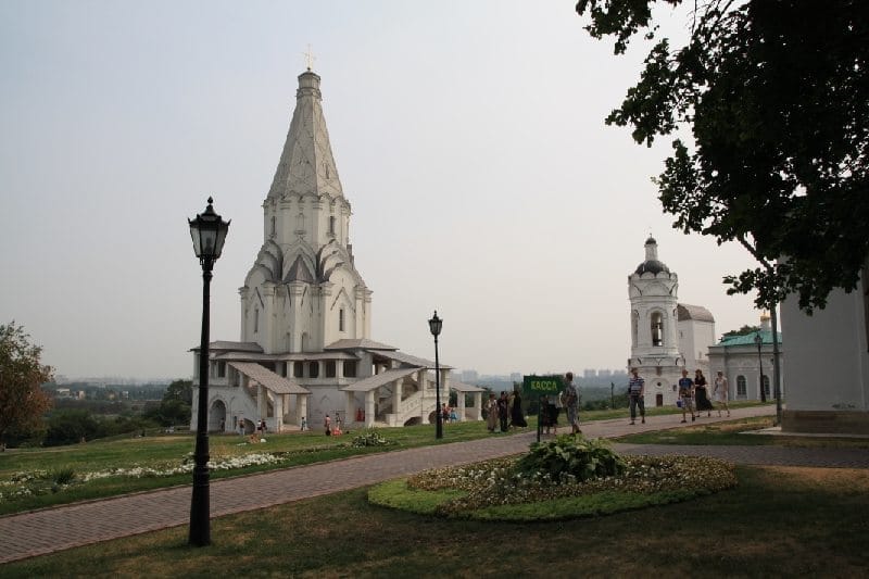 Weekend walks around Moscow