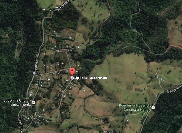 Hidden Waterfalls in Beechmont, Queensland: photo 1