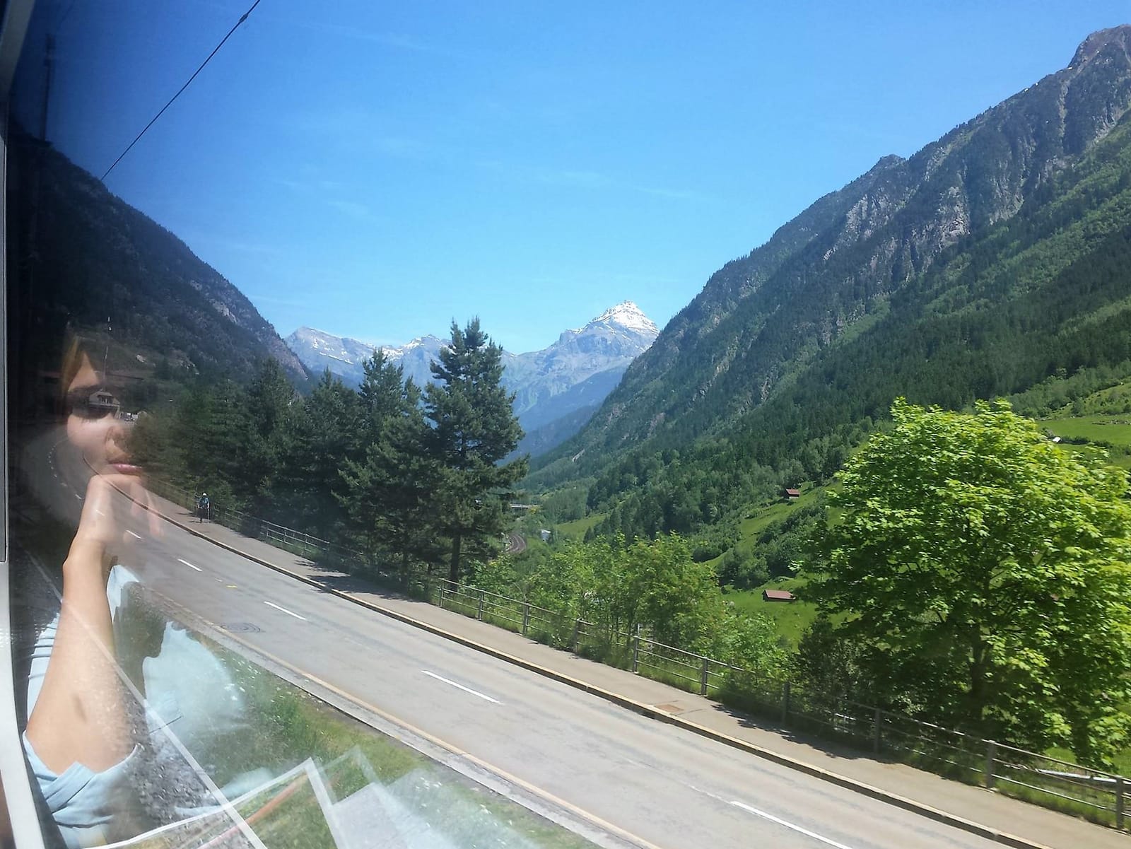 Of swiss cheese, trains and people