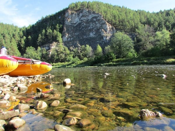 The Ay river: photo 1