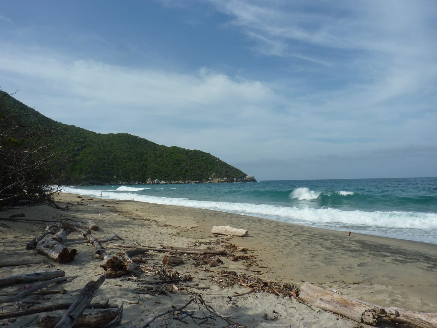 Hiking in Tayrona National Park in Colombia