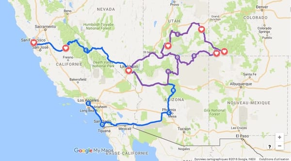 Road trip in West America: photo 1