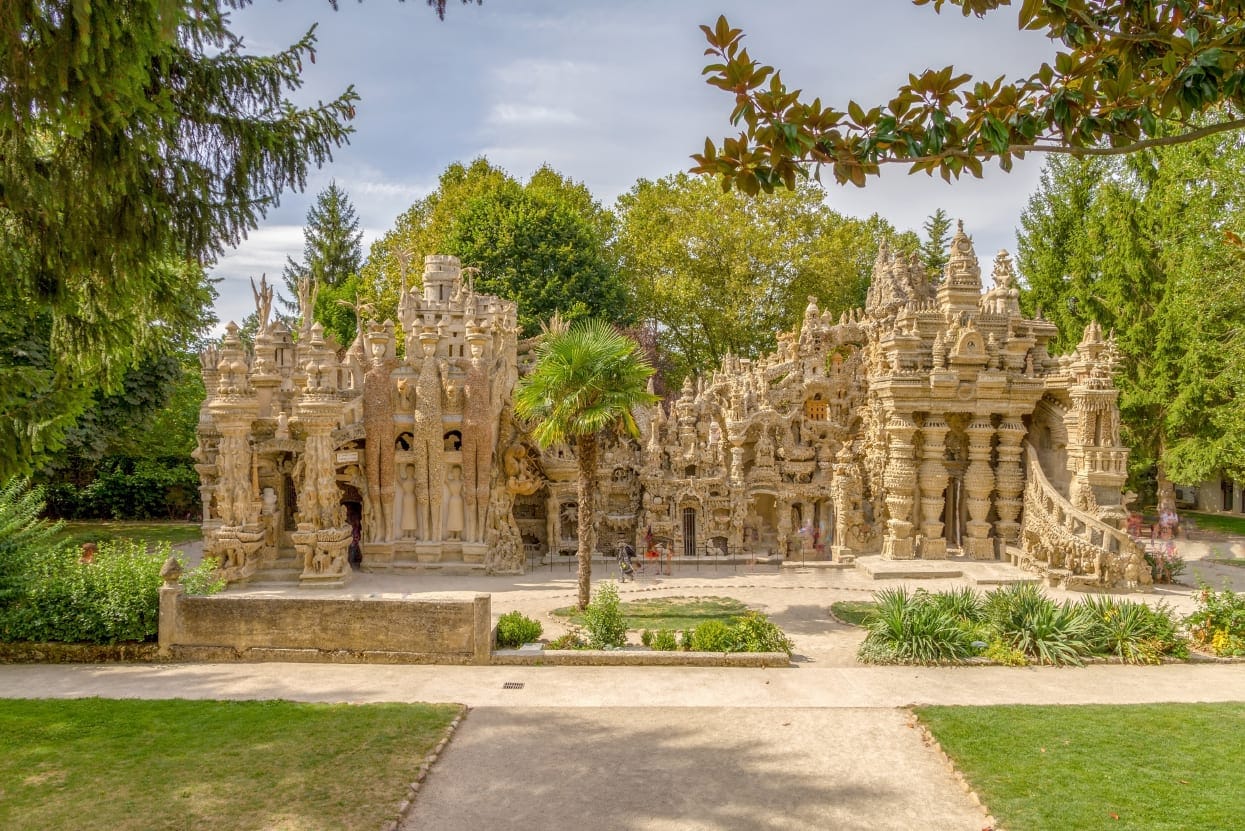 Palace ideal - the main sight in Hauterives - France