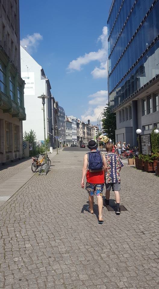 Beer and Bratwurst in Berlin