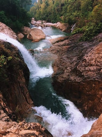 Malaysia: Berkelah Waterfall, Pahang: photo 6