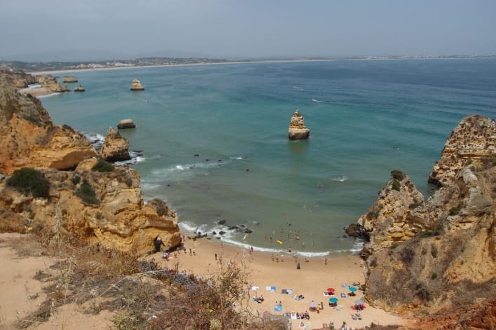 Portugal; perspectives of  the Algarvean coast