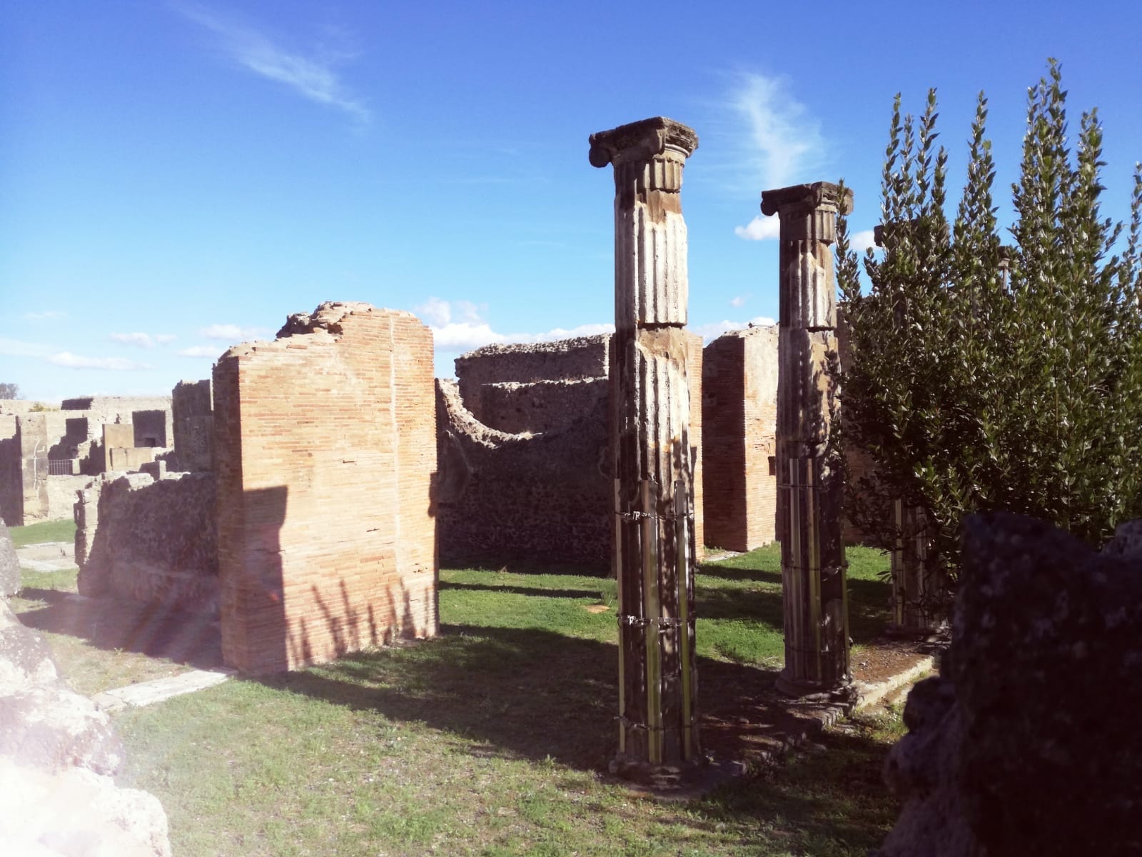 A day trip to the ruins of Pompeii from Naples