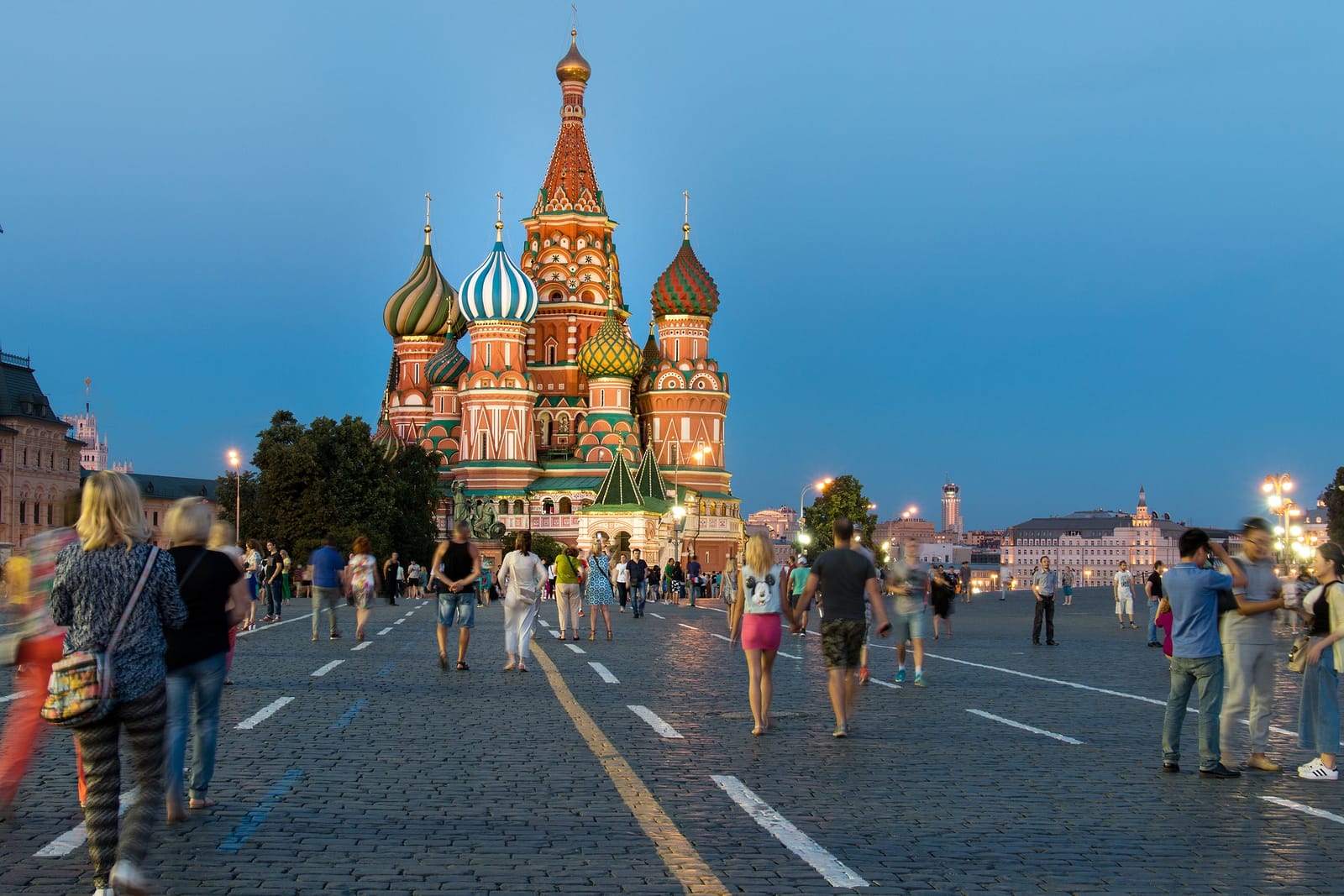 Major sights of Moscow