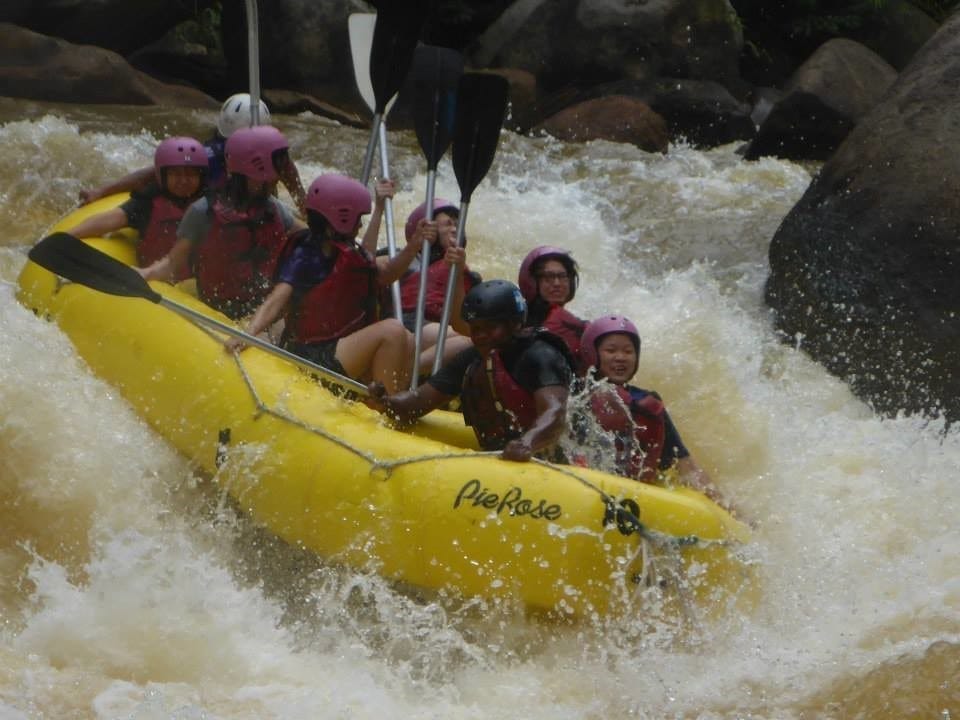 Malaysia: White Water Rafting at Kuala Kubu Bharu, Selangor