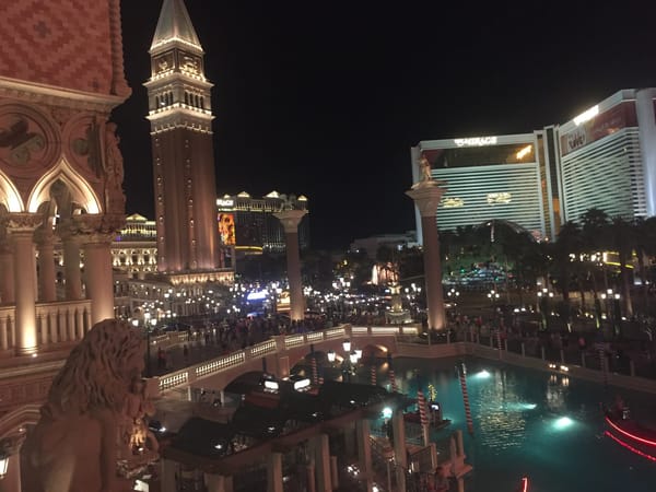 LAS VEGAS, (NV): casinos, hotels and lights: photo 1