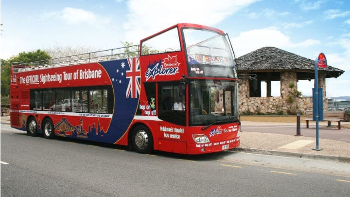 The Brisbane Explorer bus tour