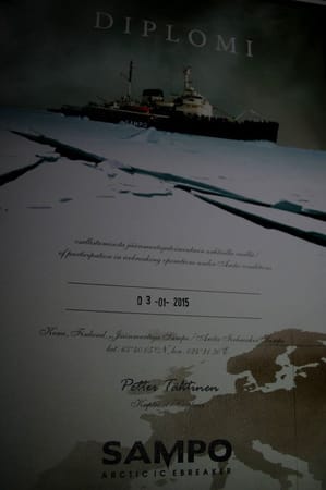How to Catch Icebreaker or Swimming in Icebreaker Path -  Kemi,Finland.: photo 5