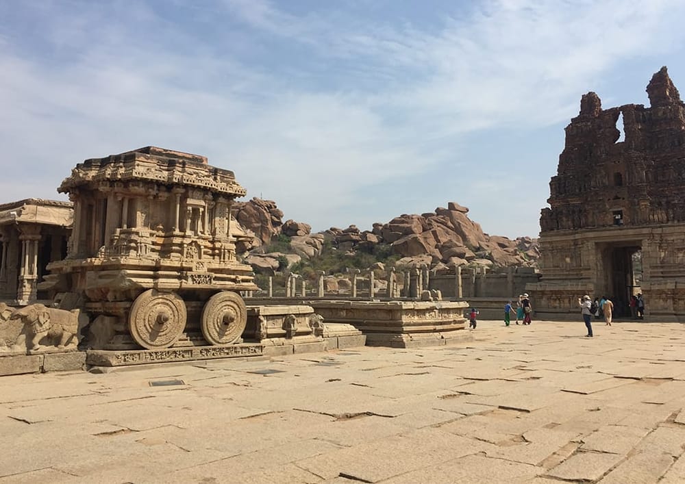 Hampi , Karnataka - The remains of the Vijayanagar Empire