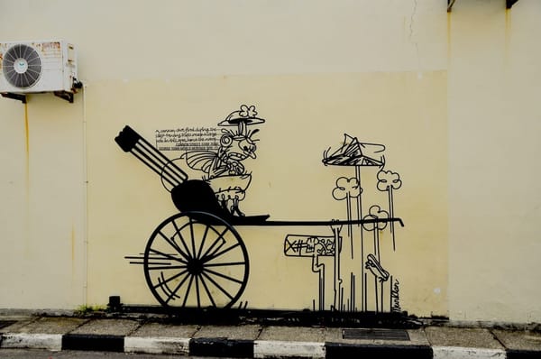 Malaysia's Street Art in George Town Penang: photo 5