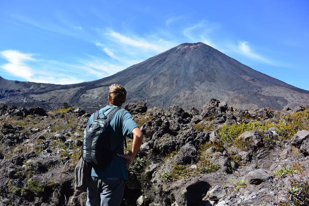 New Zealand - Climbing Mt Ngauruhoe in Tongariro National Park