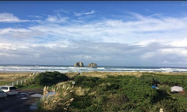 Winter in the Twins Rocks: Rockaway, Oregon: photo 3