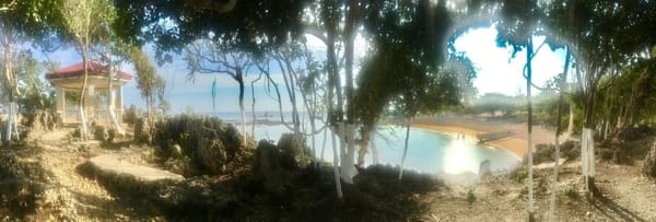 Villa Balinmanok: Secluded beach in Dasol, Pangasinan: photo 3