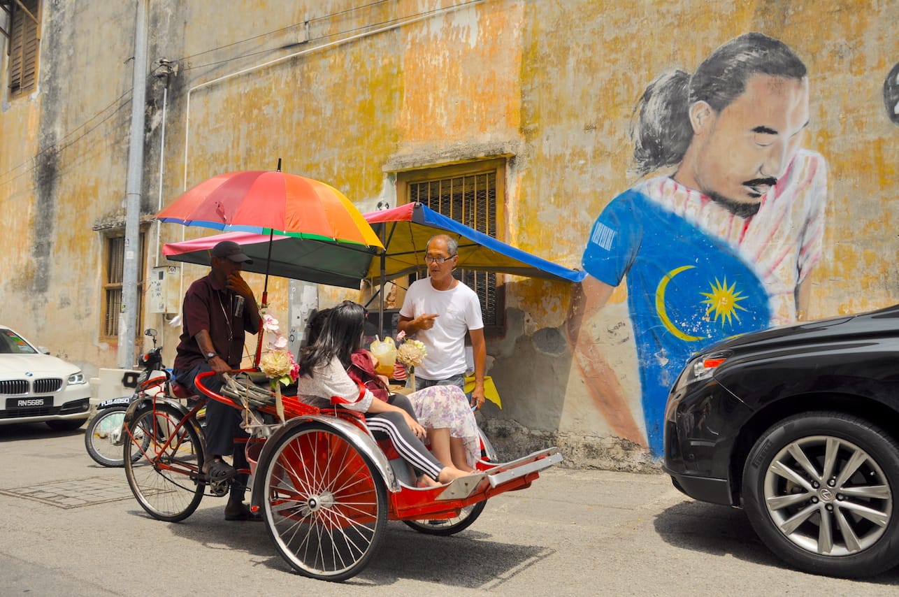 Malaysia's Street Art in George Town Penang