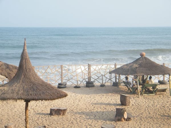 The Ghana Diaries: Sunset at Tawala Beach: photo 1
