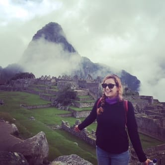 On my way to Machu Picchu