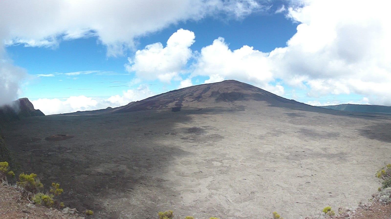 Reunion island: the volcano Le Piton de la Fournaise