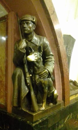 The best places in Russia: magic of the Moscow metro: photo 6