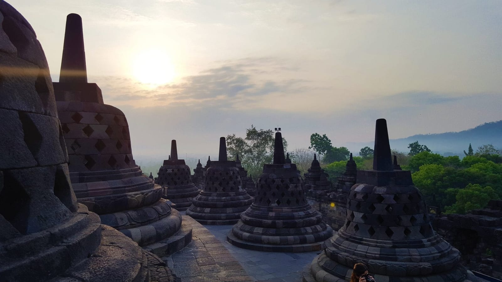 Borobudur, the temple on the hill