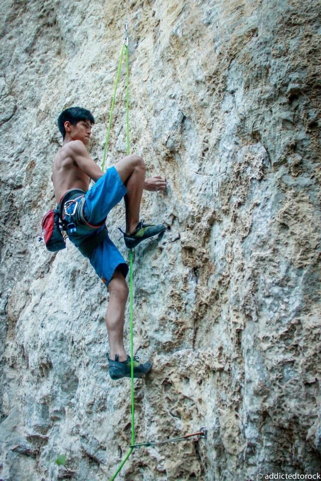 Rock Climbing on the Island of Cebu
