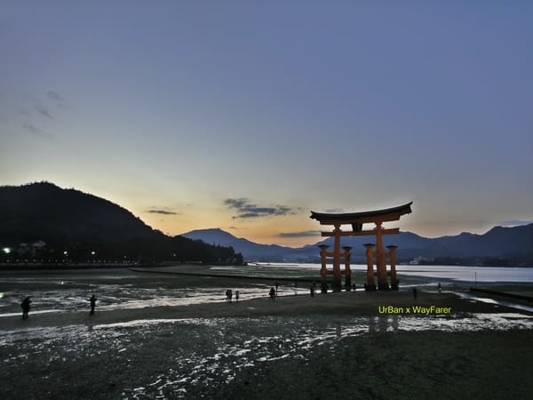 welcome to Miyajima in Hiroshima of Japan