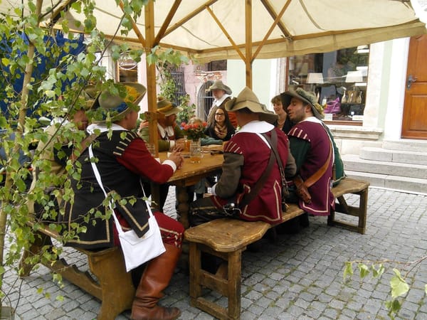 Enjoying Rothenburg ob der Tauber, Germany: photo 2